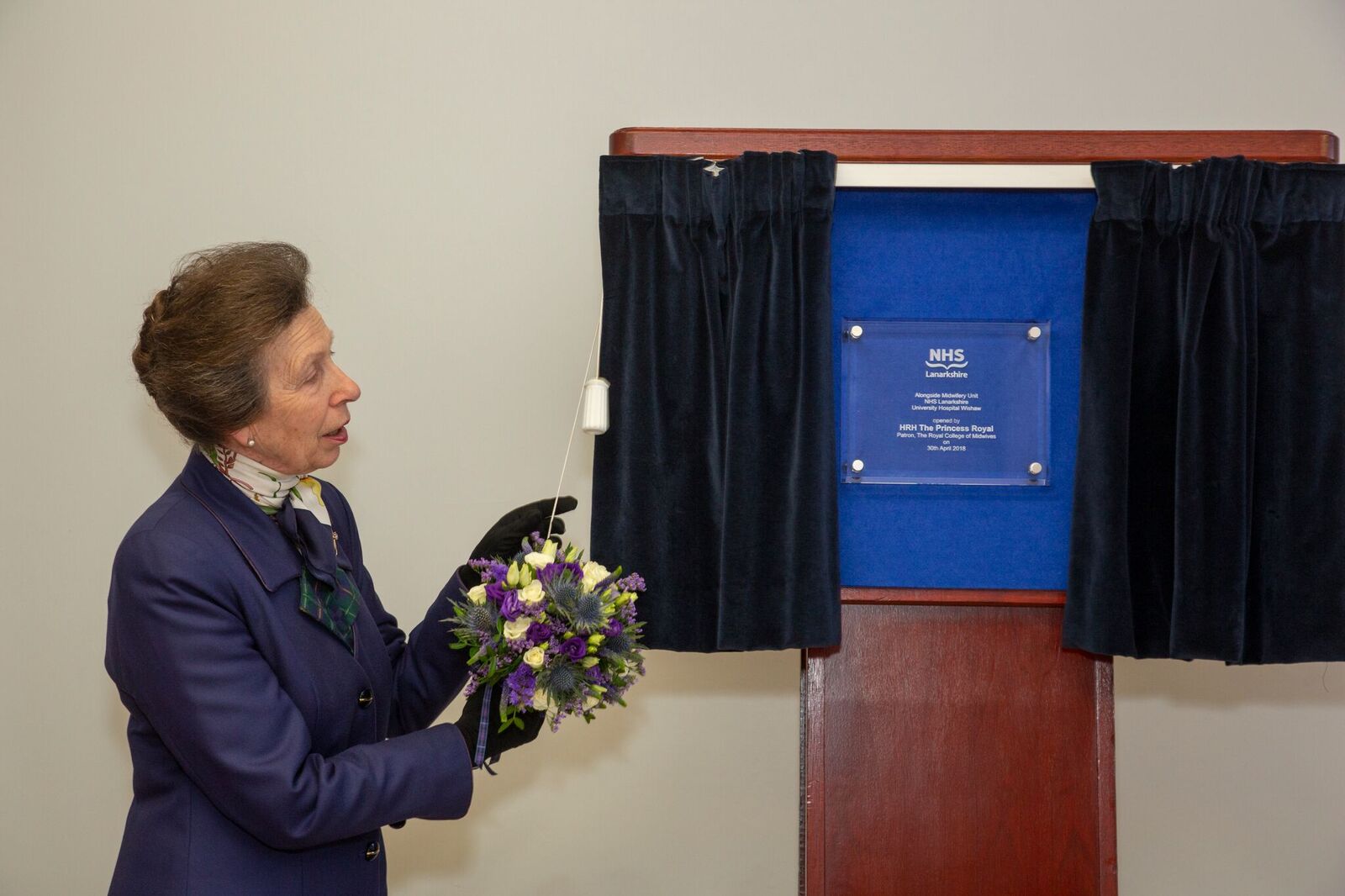 Royal Visit To Maternity Unit Wishaw General Hospital 30th April 2018