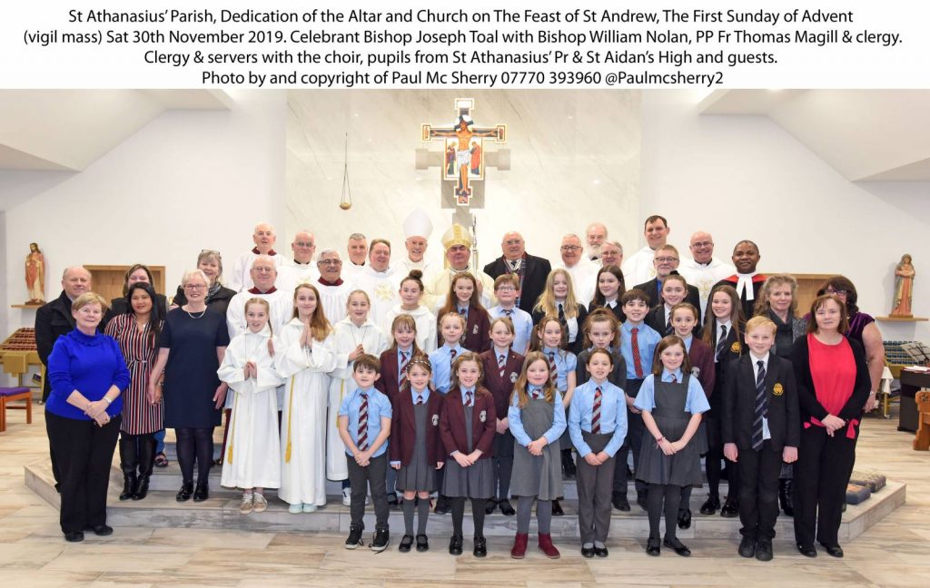 St Athanasius Carluke – Dedication Service