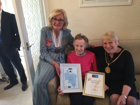 100TH BIRTHDAY CELEBRATION – SUSAN McALEER