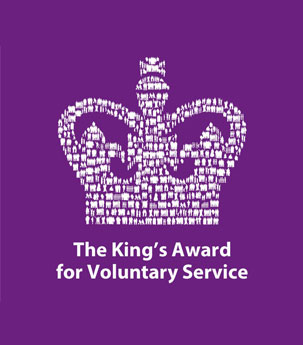 The King's Award For Voluntary Service Logo
