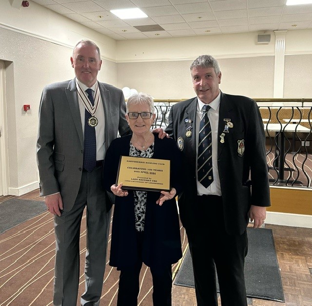 GARTSHERRIE BOWLING CLUB CENTENARY CELEBRATIONS