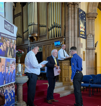 THE BOYS’ BRIGADE ANNUAL AWARDS CEREMONY