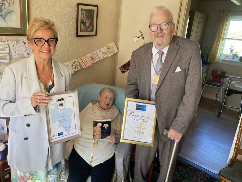 100TH BIRTHDAY CELEBRATION – MARGARET CAMPBELL