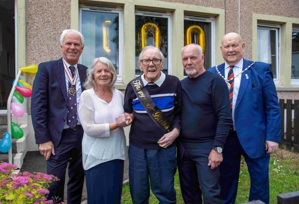 100TH BIRTHDAY CELEBRATION – MR JAMES MARSHALL