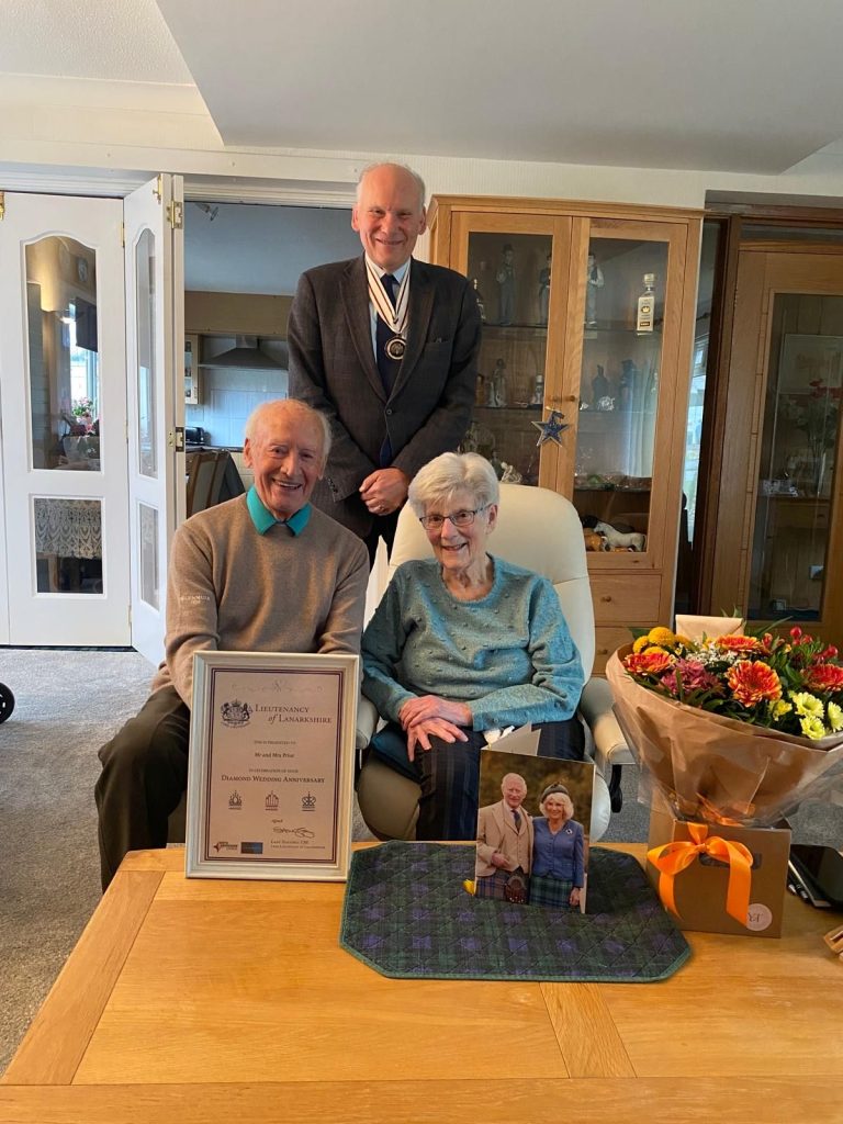 DIAMOND WEDDING ANNIVERSARY