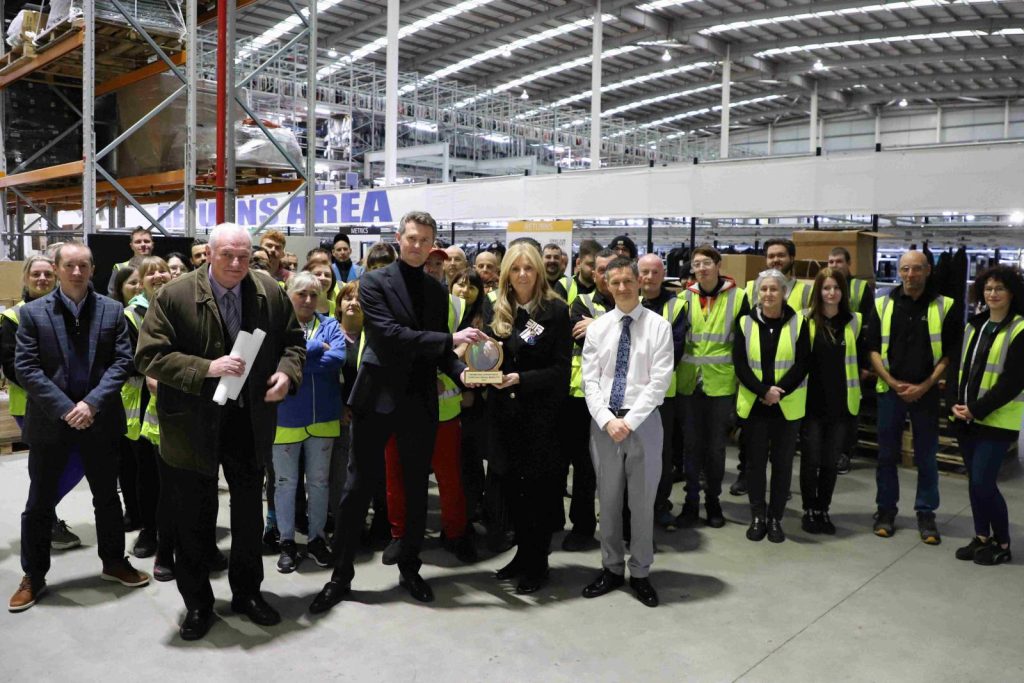 Lord Lieutenant presents King’s Award for Enterprise to ACS Clothing Ltd